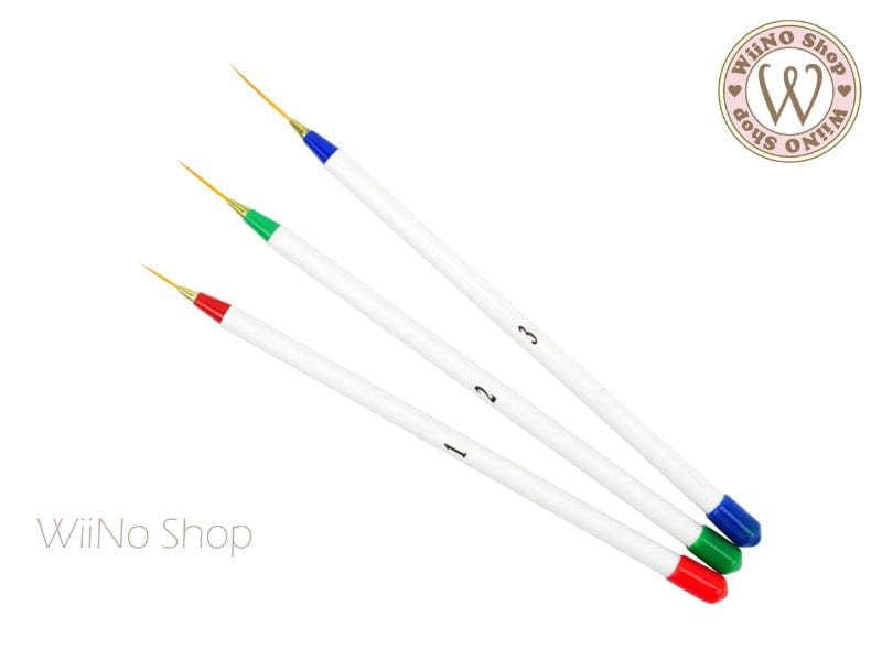 Jeu Pinceau Design #1,2,3 (3Pcs) - MJB033